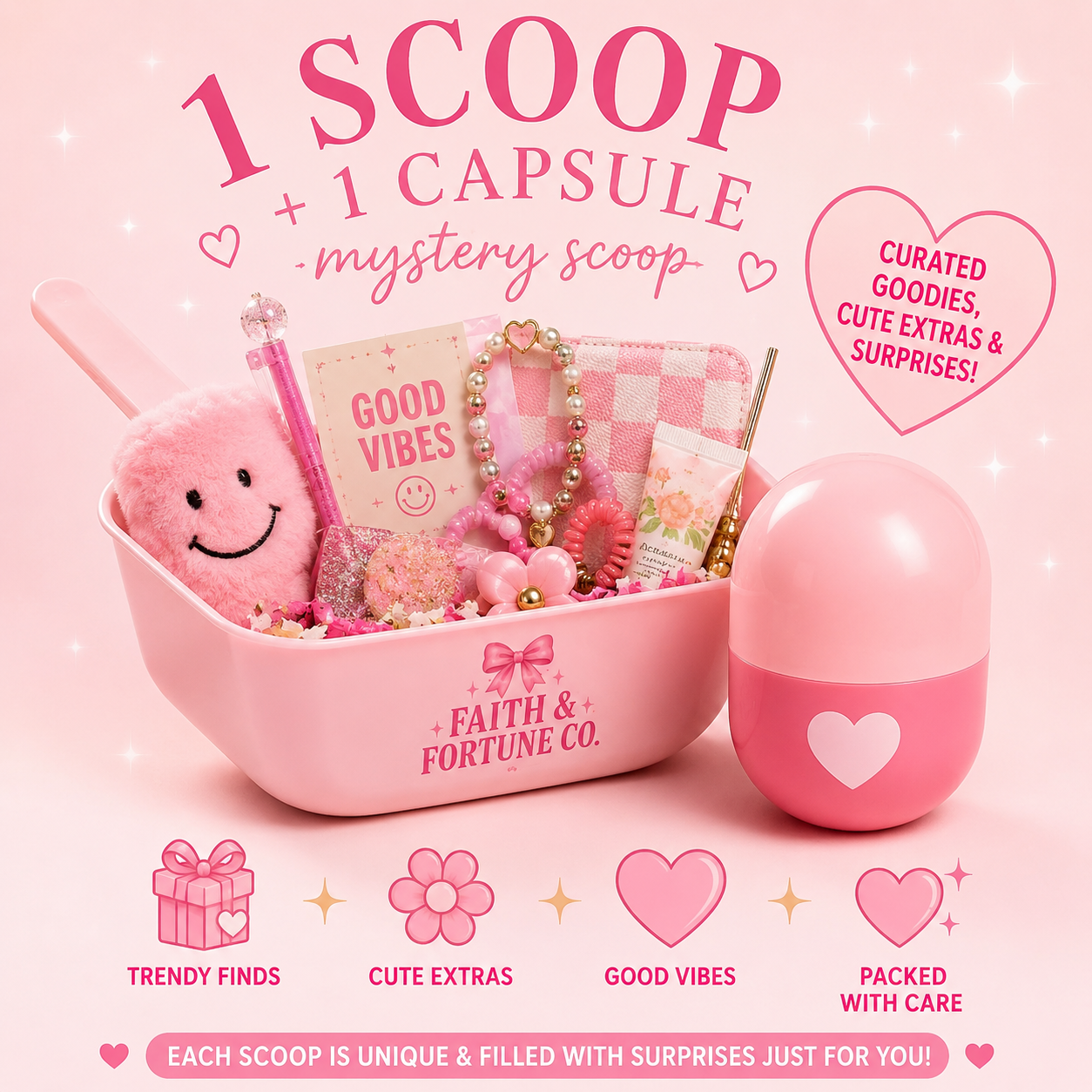 1 Scoop + 1 Capsule